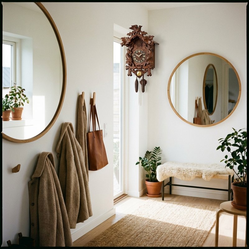 Ingresso con orologio a cucù Karlsson