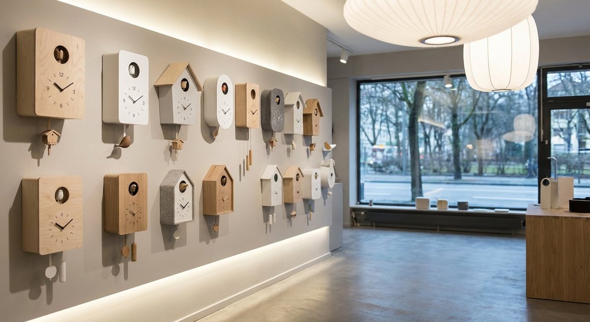 Collezione orologi a cucù Karlsson design scandinavo
