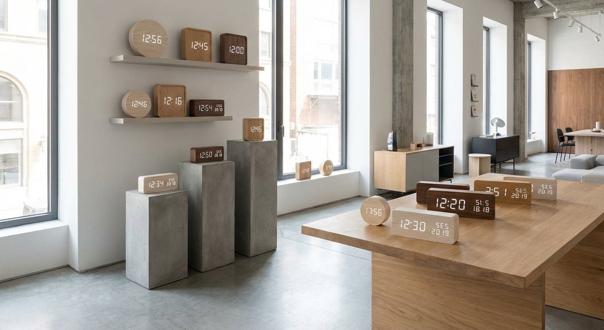 Collezione orologi digitali Karlsson design moderno