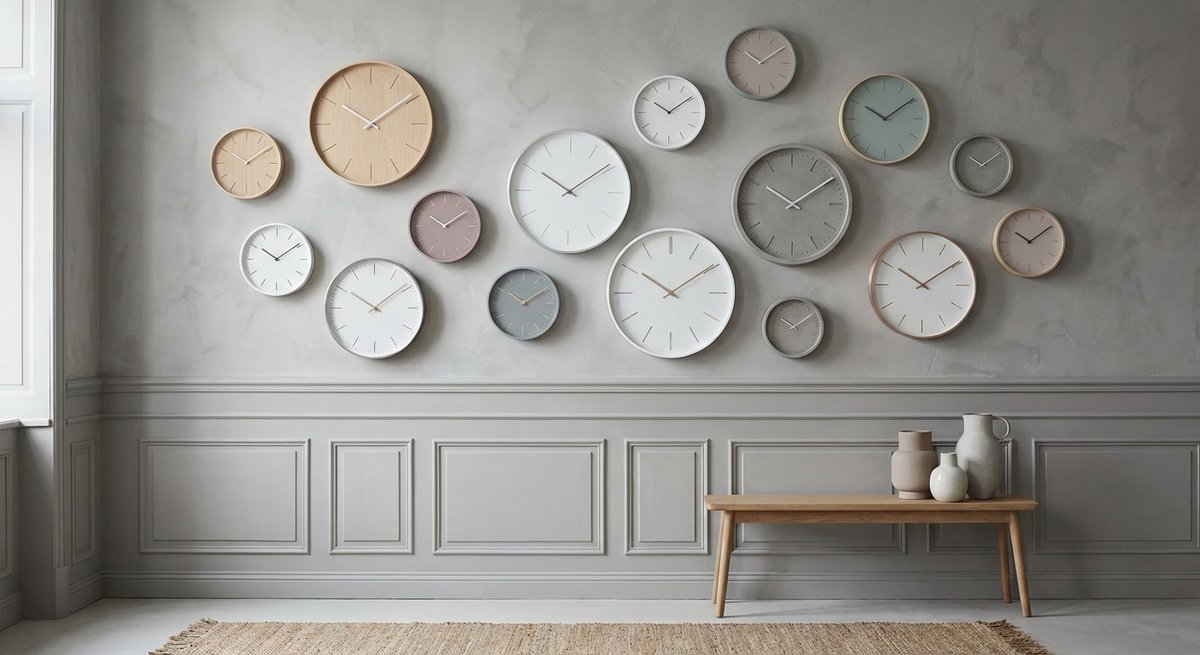 Collezione orologi da parete Karlsson design scandinavo