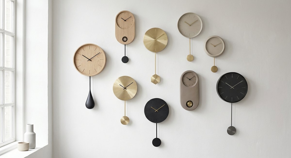 Collezione orologi a pendolo Karlsson design elegante