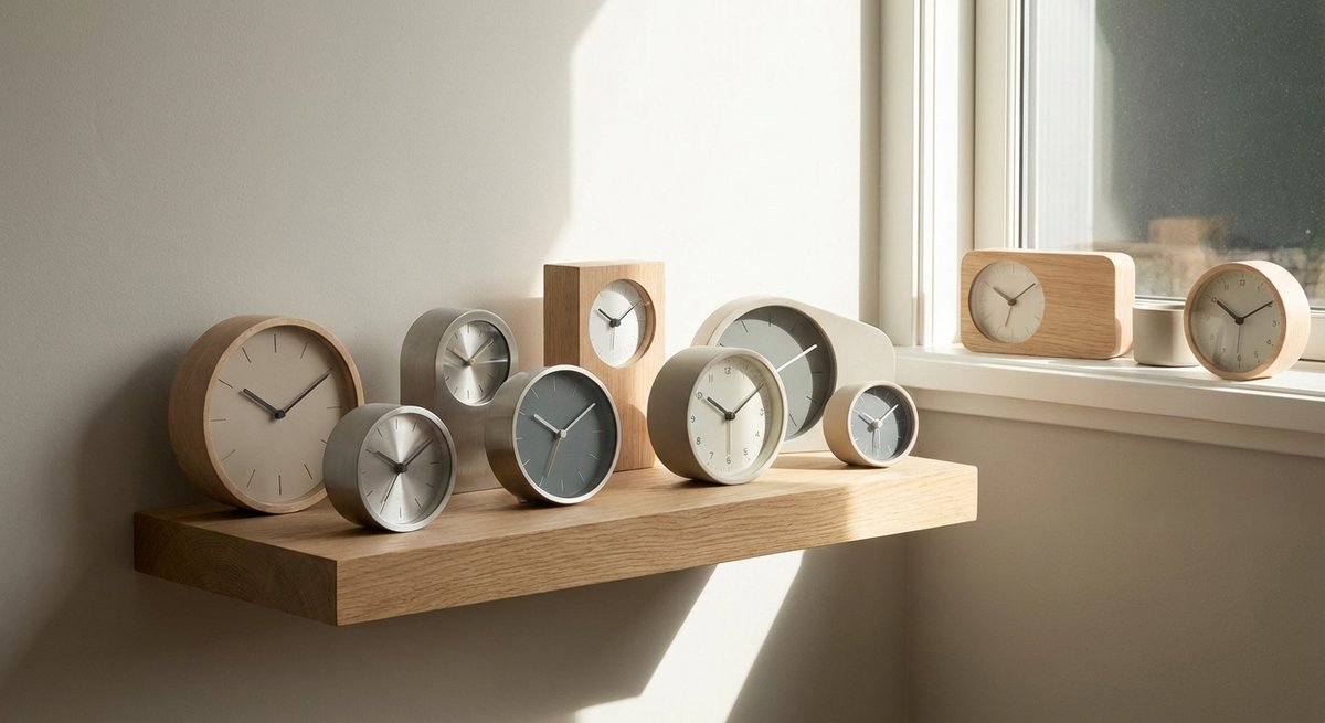 Collezione orologi da tavolo Karlsson design scandinavo